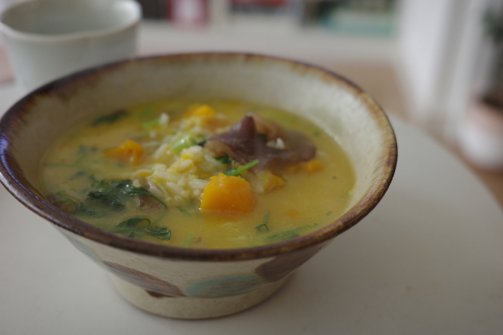 かぼちゃのキチュリレシピ｜朝食にぴったりな消化力アップメニュー